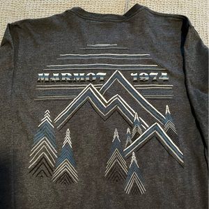 Marmot dark grey, long sleeve NWT tshirt